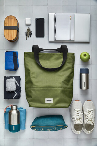 Black+Blum isolierte 16L Trage- & Kühltasche Moosgrün bedrucken, Art.-Nr. P439.1934 Black+Blum isolierte 16L Trage- & Kühltasche Moosgrün bedrucken, Art.-Nr. P439.1934