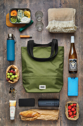 Black+Blum isolierte 16L Trage- & Kühltasche Moosgrün bedrucken, Art.-Nr. P439.1934 Black+Blum isolierte 16L Trage- & Kühltasche Moosgrün bedrucken, Art.-Nr. P439.1934