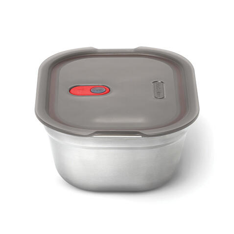 Black+Blum 3-tlg. Mealprep Box Set - klein, medium, groß grau bedrucken, Art.-Nr. P439.2102