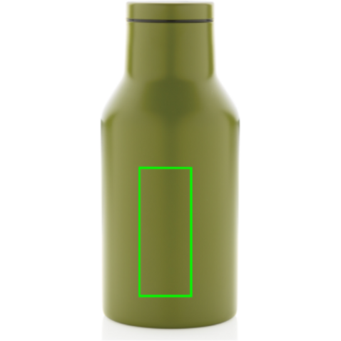 RCS recycelte Stainless Steel Kompakt-Flasche grün bedrucken, Art.-Nr. P433.197 RCS recycelte Stainless Steel Kompakt-Flasche grün bedrucken, Art.-Nr. P433.197