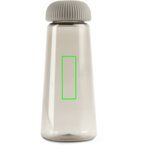 VINGA Erie 575ml Flasche aus RCS recyceltem PET grau bedrucken, Art.-Nr. V433029 VINGA Erie 575ml Flasche aus RCS recyceltem PET grau bedrucken, Art.-Nr. V433029