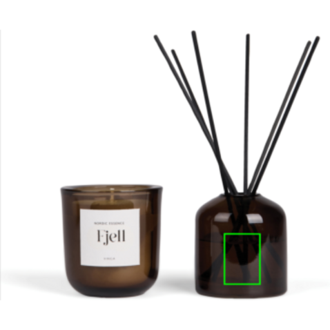 VINGA Nordic Essence Ambiente-Set off white, dunkelbraun bedrucken, Art.-Nr. V2620619 VINGA Nordic Essence Ambiente-Set off white, dunkelbraun bedrucken, Art.-Nr. V2620619