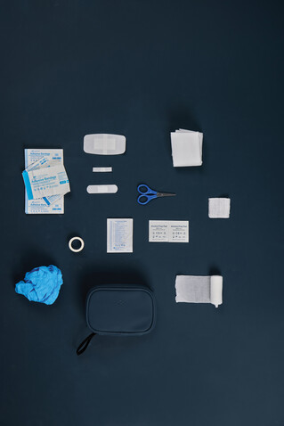 VINGA Baltimore RCS Erste-Hilfe-Set navy blau bedrucken, Art.-Nr. V2650025 VINGA Baltimore RCS Erste-Hilfe-Set navy blau bedrucken, Art.-Nr. V2650025