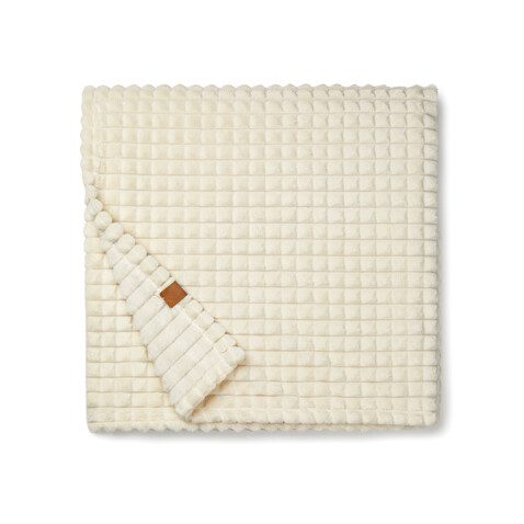 VINGA Branson Decke aus GRS recyceltem PET beige bedrucken, Art.-Nr. V404063 VINGA Branson Decke aus GRS recyceltem PET beige bedrucken, Art.-Nr. V404063