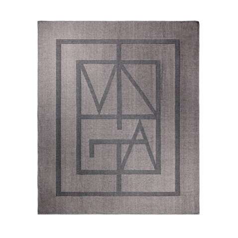 VINGA Monogram GRS Decke grau bedrucken, Art.-Nr. V4040602