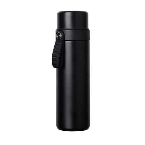 VINGA Tono RCS Thermoskanne mit zwei Bechern, 750ml schwarz bedrucken, Art.-Nr. V4300701 VINGA Tono RCS Thermoskanne mit zwei Bechern, 750ml schwarz bedrucken, Art.-Nr. V4300701