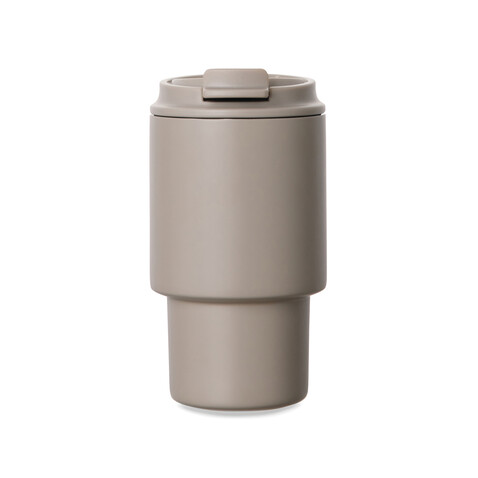 VINGA Nagano RCS To-Go-Becher, 350ml greige bedrucken, Art.-Nr. V4320619 VINGA Nagano RCS To-Go-Becher, 350ml greige bedrucken, Art.-Nr. V4320619