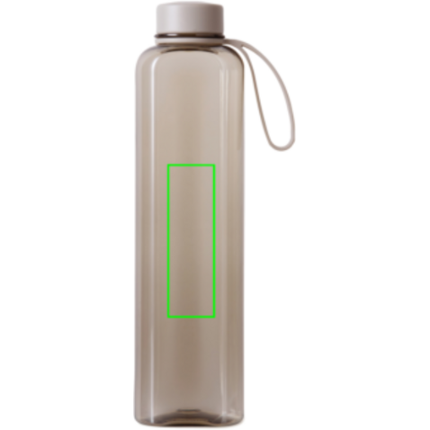 VINGA Arch 550ml Flasche aus RCS recyceltem PET greige bedrucken, Art.-Nr. V4330719