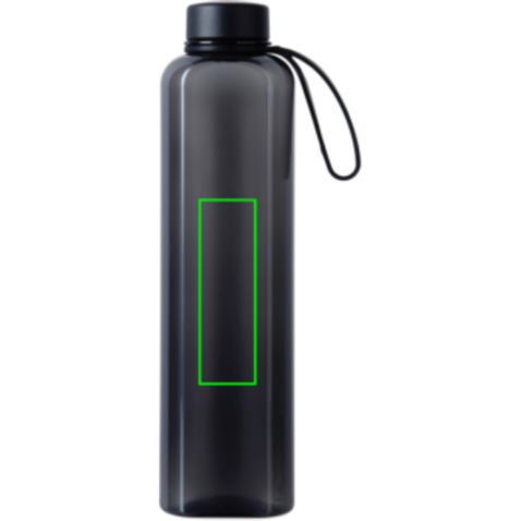 VINGA Arch 550ml Flasche aus RCS recyceltem PET schwarz bedrucken, Art.-Nr. V4330701