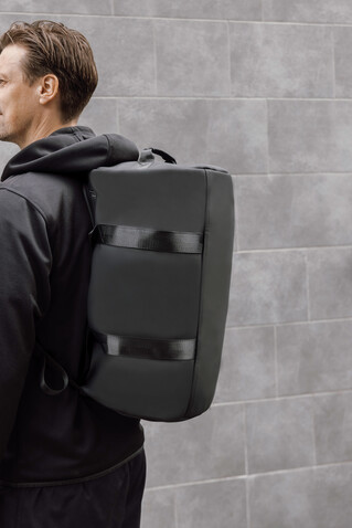 VINGA Baltimore RCS Wochenend-Rucksack schwarz bedrucken, Art.-Nr. V7030301