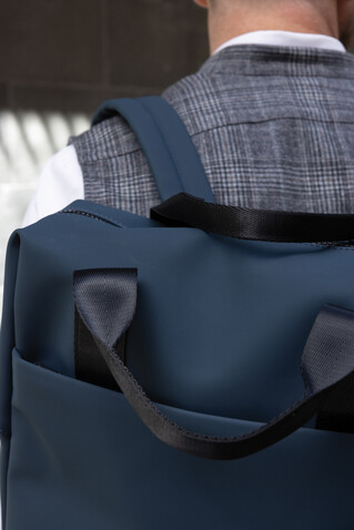 VINGA Baltimore RCS Tote Rucksack navy blau bedrucken, Art.-Nr. V7050025 VINGA Baltimore RCS Tote Rucksack navy blau bedrucken, Art.-Nr. V7050025