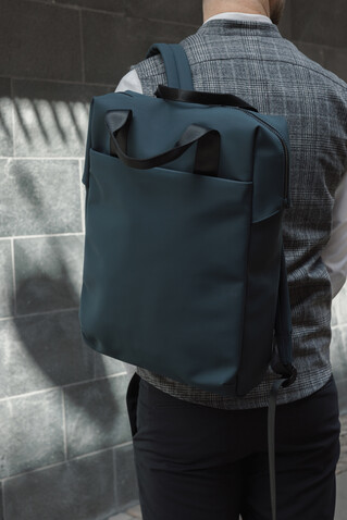 VINGA Baltimore RCS Tote Rucksack navy blau bedrucken, Art.-Nr. V7050025 VINGA Baltimore RCS Tote Rucksack navy blau bedrucken, Art.-Nr. V7050025