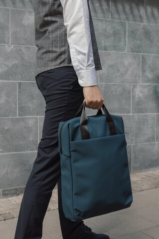 VINGA Baltimore RCS Tote Rucksack navy blau bedrucken, Art.-Nr. V7050025 VINGA Baltimore RCS Tote Rucksack navy blau bedrucken, Art.-Nr. V7050025