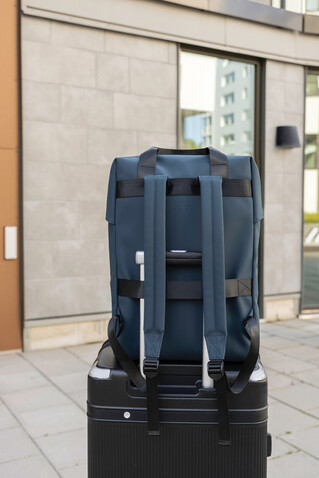VINGA Baltimore RCS Tote Rucksack navy blau bedrucken, Art.-Nr. V7050025 VINGA Baltimore RCS Tote Rucksack navy blau bedrucken, Art.-Nr. V7050025