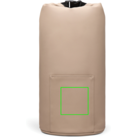 VINGA Baltimore RCS Roll-Top Kühltasche greige bedrucken, Art.-Nr. V7750219 VINGA Baltimore RCS Roll-Top Kühltasche greige bedrucken, Art.-Nr. V7750219