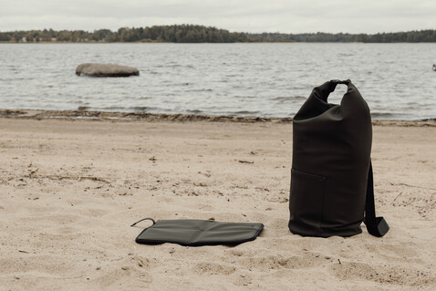 VINGA Baltimore RCS Roll-Top Kühltasche grün bedrucken, Art.-Nr. V7750207