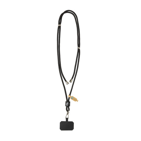 CarryLoop verstellbares Handyband aus RCS rec. PET schwarz bedrucken, Art.-Nr. P302.8101 CarryLoop verstellbares Handyband aus RCS rec. PET schwarz bedrucken, Art.-Nr. P302.8101