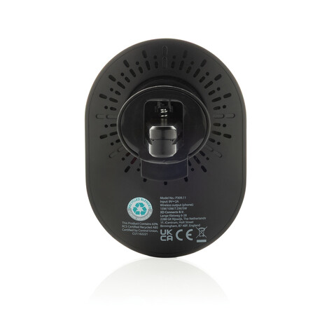 PowerCruze magnetischer 15W Autohalter aus RCS rec. ABS schwarz bedrucken, Art.-Nr. P309.1101