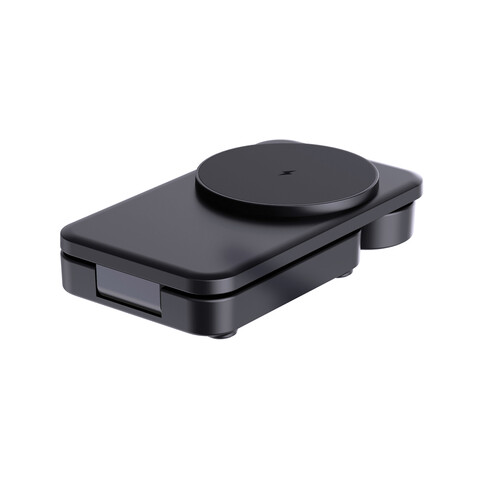 Urban Vitamin Arcadia 15W 3in1 Magnet-Charger aus RCS rABS schwarz bedrucken, Art.-Nr. P309.5101 Urban Vitamin Arcadia 15W 3in1 Magnet-Charger aus RCS rABS schwarz bedrucken, Art.-Nr. P309.5101