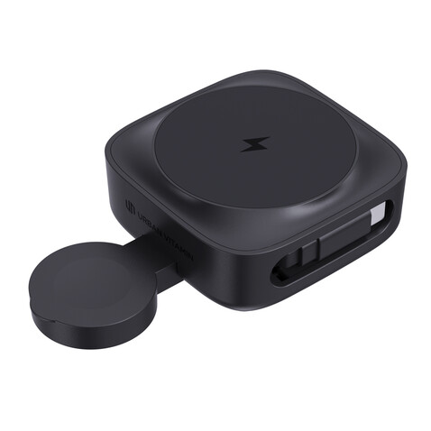 Urban Vitamin Goleta 2-in-1 15W Magnetic Wireless Charger schwarz bedrucken, Art.-Nr. P309.5301 Urban Vitamin Goleta 2-in-1 15W Magnetic Wireless Charger schwarz bedrucken, Art.-Nr. P309.5301