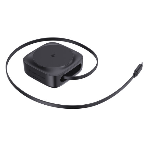 Urban Vitamin Goleta 2-in-1 15W Magnetic Wireless Charger schwarz bedrucken, Art.-Nr. P309.5301 Urban Vitamin Goleta 2-in-1 15W Magnetic Wireless Charger schwarz bedrucken, Art.-Nr. P309.5301