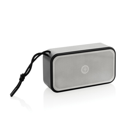 Swiss Peak 10W Basslautsprecher aus recyceltem Aluminium grau bedrucken, Art.-Nr. P331.0902 Swiss Peak 10W Basslautsprecher aus recyceltem Aluminium grau bedrucken, Art.-Nr. P331.0902
