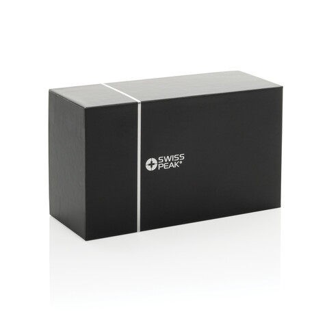 Swiss Peak 10W Basslautsprecher aus recyceltem Aluminium grau bedrucken, Art.-Nr. P331.0902 Swiss Peak 10W Basslautsprecher aus recyceltem Aluminium grau bedrucken, Art.-Nr. P331.0902