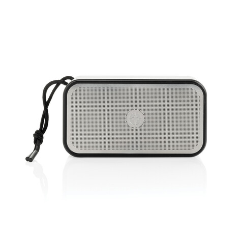 Swiss Peak 10W Basslautsprecher aus recyceltem Aluminium grau bedrucken, Art.-Nr. P331.0902 Swiss Peak 10W Basslautsprecher aus recyceltem Aluminium grau bedrucken, Art.-Nr. P331.0902