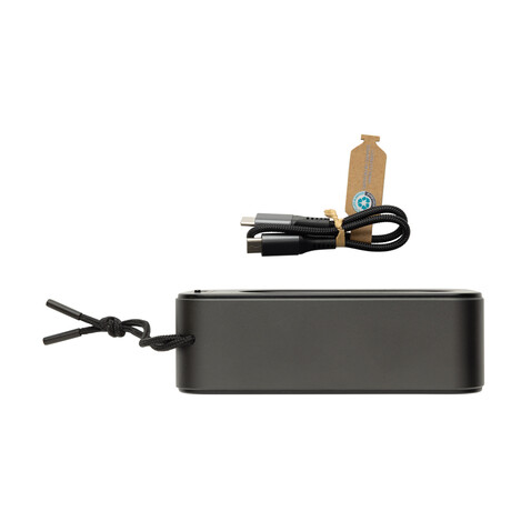Swiss Peak 10W Basslautsprecher aus recyceltem Aluminium grau bedrucken, Art.-Nr. P331.0902 Swiss Peak 10W Basslautsprecher aus recyceltem Aluminium grau bedrucken, Art.-Nr. P331.0902