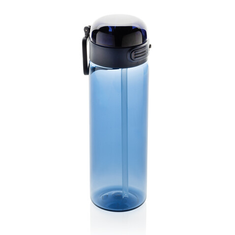 Sip'nLock RCS rPET auslaufsichere Sport-Trinkflasche 800ml navy blau bedrucken, Art.-Nr. P437.7025 Sip'nLock RCS rPET auslaufsichere Sport-Trinkflasche 800ml navy blau bedrucken, Art.-Nr. P437.7025