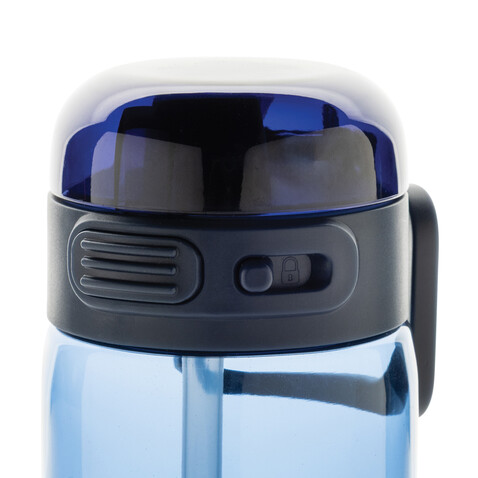 Sip'nLock RCS rPET auslaufsichere Sport-Trinkflasche 800ml navy blau bedrucken, Art.-Nr. P437.7025 Sip'nLock RCS rPET auslaufsichere Sport-Trinkflasche 800ml navy blau bedrucken, Art.-Nr. P437.7025