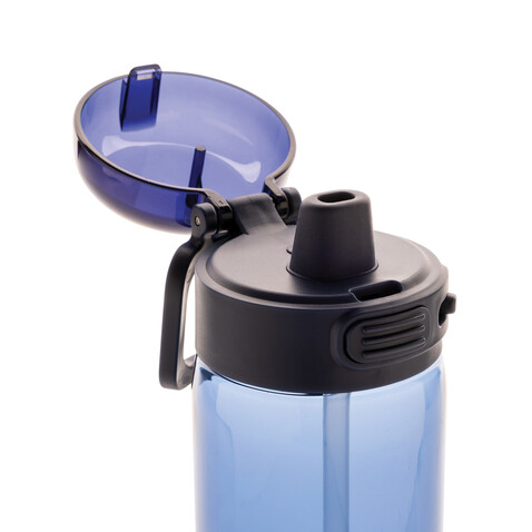 Sip'nLock RCS rPET auslaufsichere Sport-Trinkflasche 800ml navy blau bedrucken, Art.-Nr. P437.7025 Sip'nLock RCS rPET auslaufsichere Sport-Trinkflasche 800ml navy blau bedrucken, Art.-Nr. P437.7025
