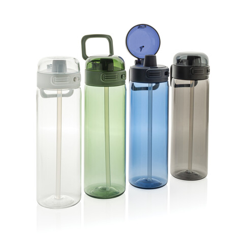 Sip'nLock RCS rPET auslaufsichere Sport-Trinkflasche 800ml navy blau bedrucken, Art.-Nr. P437.7025 Sip'nLock RCS rPET auslaufsichere Sport-Trinkflasche 800ml navy blau bedrucken, Art.-Nr. P437.7025