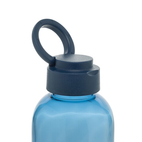 Ripple RCS rPET auslaufsichere Wasserflasche, 750ml navy blau bedrucken, Art.-Nr. P437.7125