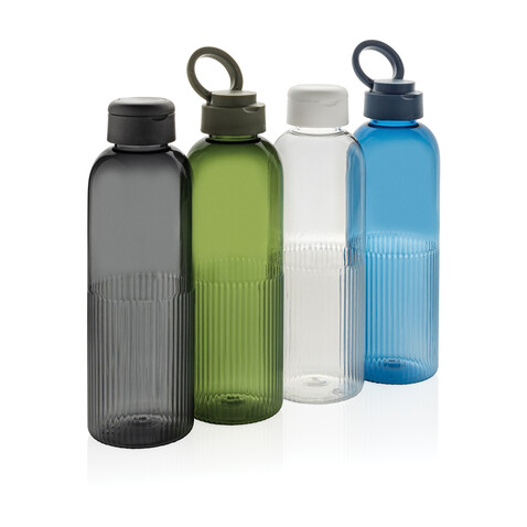Ripple RCS rPET auslaufsichere Wasserflasche, 750ml navy blau bedrucken, Art.-Nr. P437.7125