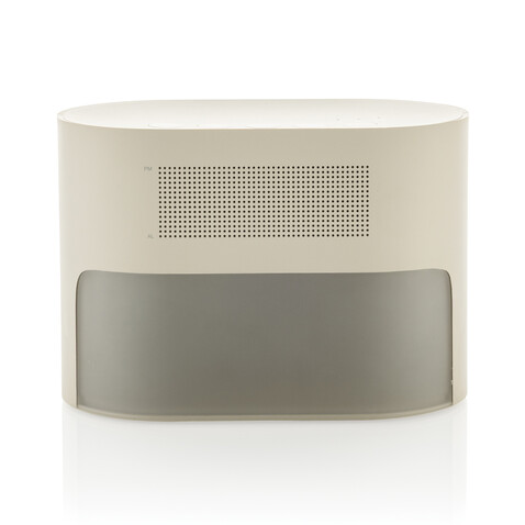 LumaRise RCS Sonnenaufgangs-Wecker beige bedrucken, Art.-Nr. P457.0019