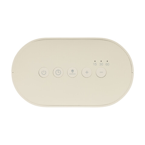 LumaRise RCS Sonnenaufgangs-Wecker beige bedrucken, Art.-Nr. P457.0019