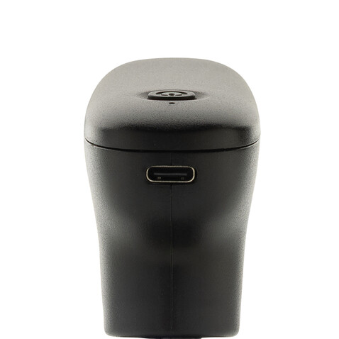 Revix Massage-Gun aus RCS recyceltem ABS schwarz bedrucken, Art.-Nr. P457.0101