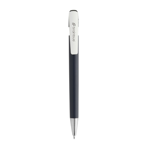 Glide GRS-zertifizierter rABS Stift mit Metallclip navy blau bedrucken, Art.-Nr. P611.3925 Glide GRS-zertifizierter rABS Stift mit Metallclip navy blau bedrucken, Art.-Nr. P611.3925