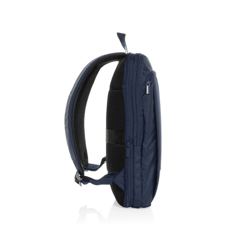 Flexpack Aware™ Expandable Slim RPET 15,6" Laptop-Rucksack navy blau bedrucken, Art.-Nr. P763.4925 Flexpack Aware™ Expandable Slim RPET 15,6" Laptop-Rucksack navy blau bedrucken, Art.-Nr. P763.4925