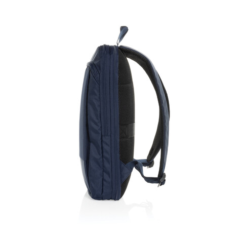 Flexpack Aware™ Expandable Slim RPET 15,6" Laptop-Rucksack navy blau bedrucken, Art.-Nr. P763.4925 Flexpack Aware™ Expandable Slim RPET 15,6" Laptop-Rucksack navy blau bedrucken, Art.-Nr. P763.4925