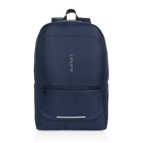 CityPack AWARE™ RPET Business 15,6"-Laptop-Rucksack navy blau bedrucken, Art.-Nr. P763.5025 CityPack AWARE™ RPET Business 15,6"-Laptop-Rucksack navy blau bedrucken, Art.-Nr. P763.5025
