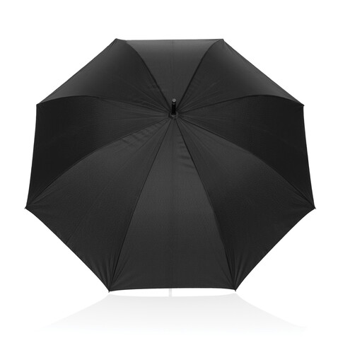 Swiss Peak Vero Aware™ RPET 25"-Regenschirm schwarz bedrucken, Art.-Nr. P850.7501 Swiss Peak Vero Aware™ RPET 25"-Regenschirm schwarz bedrucken, Art.-Nr. P850.7501