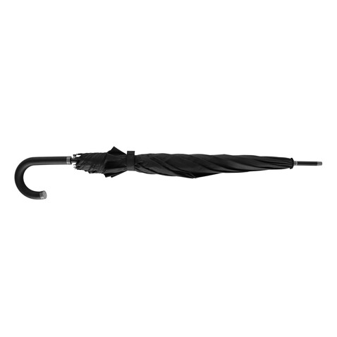 Swiss Peak Vero Aware™ RPET 25"-Regenschirm schwarz bedrucken, Art.-Nr. P850.7501 Swiss Peak Vero Aware™ RPET 25"-Regenschirm schwarz bedrucken, Art.-Nr. P850.7501