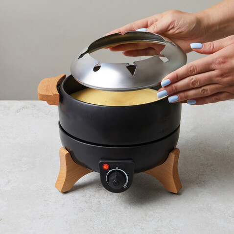 BOSKA elektrisches Party Fondue Set - 2.3L (EU Type F) schwarz bedrucken, Art.-Nr. RB853570 BOSKA elektrisches Party Fondue Set - 2.3L (EU Type F) schwarz bedrucken, Art.-Nr. RB853570