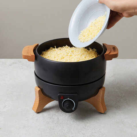 BOSKA elektrisches Party Fondue Set - 2.3L (EU Type F) schwarz bedrucken, Art.-Nr. RB853570 BOSKA elektrisches Party Fondue Set - 2.3L (EU Type F) schwarz bedrucken, Art.-Nr. RB853570