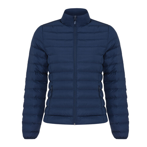 IQONIQ Maiko Damen Steppjacke aus recyceltem Polyester navy blau bedrucken, Art.-Nr. T4703.002.XXS