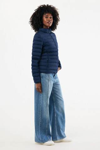 IQONIQ Maiko Damen Steppjacke aus recyceltem Polyester navy blau bedrucken, Art.-Nr. T4703.002.XXS