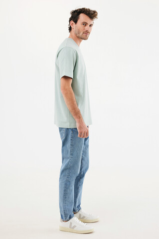 IQONIQ Nikko Heavyweight T-Shirt aus recycelter Baumwolle Iceberg green bedrucken, Art.-Nr. T9106.023.XXXL IQONIQ Nikko Heavyweight T-Shirt aus recycelter Baumwolle Iceberg green bedrucken, Art.-Nr. T9106.023.XXXL