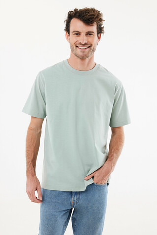 IQONIQ Nikko Heavyweight T-Shirt aus recycelter Baumwolle Iceberg green bedrucken, Art.-Nr. T9106.023.XXXL IQONIQ Nikko Heavyweight T-Shirt aus recycelter Baumwolle Iceberg green bedrucken, Art.-Nr. T9106.023.XXXL